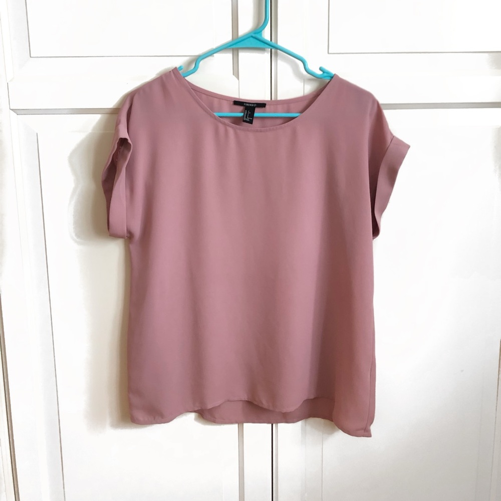 PINK BLOUSE OFFICE BLOUSE
